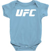 ufc white logo Baby Bodysuit