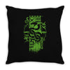 snake crest Throw Pillow