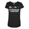 Stronger Together Maternity Scoop Neck T-shirt