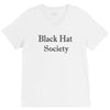 black hat society V-Neck Tee