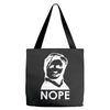 nope Tote Bags