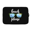 Beach Please Laptop sleeve