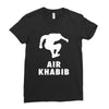 air khabib silhouette Ladies Fitted T-Shirt