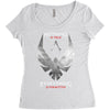 Nothing is True Everything is Permitted Women's Triblend Scoop T-shirt