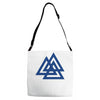 valknutr knoten der gefallenen odin nordisch symbol aspekte wotan Adjustable Strap Totes