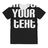 personalised All Over Women's T-shirt