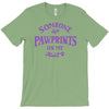 someone left paw prints on my heart T-Shirt
