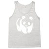 panda bear sticker vinyl decal   cute animal art car window bumper Tank Top
