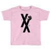 mgk t xx shirt flower black rose Toddler T-shirt