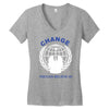 anonymous hacker revolution Women's V-Neck T-Shirt