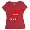 hadouken ryu Women's Triblend Scoop T-shirt