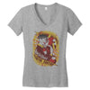 love in chaos Women's V-Neck T-Shirt