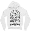 Golfer Pawpaw Zipper Hoodie