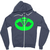 pj masks gekko symbol Zipper Hoodie