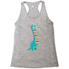 book dinosaurs Racerback Tank