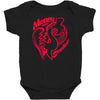 money over emotion Baby Bodysuit