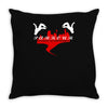 parkour jump freestyle Throw Pillow