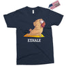 yoga pug exhale Exclusive T-shirt