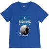 Granddad &amp; Grandson Fishing Partners For Life V-Neck Tee