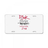 pink beautiful trauma world tour 2018 License Plate