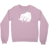 sancho und pancho kult fun fr&ouml;sche frog oldschool Crewneck Sweatshirt