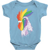 rooster pride Baby Onesie