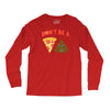 don't be a pizza of shit poop Long Sleeve Shirts