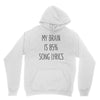 my brain is 85% song lyrics Youth Hoodie
