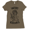 merry krampus Ladies Fitted T-Shirt