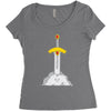 ugh mondays Women's Triblend Scoop T-shirt