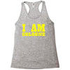 i am cologne Racerback Tank