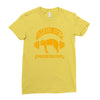 sloths gym   train hard tomorrow Ladies Fitted T-Shirt