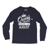 Queens Are Born In August Long Sleeve Shirts