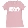 ska wars reggae dub step club music dance Ladies Fitted T-Shirt