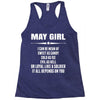 Super May Girl Racerback Tank