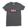 Floral Baby Bear Ladies Fitted T-Shirt