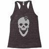 skull tetris Racerback Tank