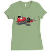 bench pressed Ladies Fitted T-Shirt