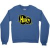 huh bang pow boom splat carto Crewneck Sweatshirt