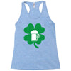 drink and irish Racerback Tank