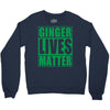 st patrick's day ginger lives matter Crewneck Sweatshirt