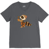 racoon V-Neck Tee