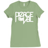 pierce the veil new logo Ladies Fitted T-Shirt