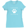 big mutts Ladies Fitted T-Shirt