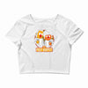 pulp muppet Crop Top
