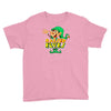 raised by elves elf christmas Youth Tee