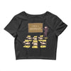 ninja school Crop Top