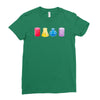 chemistry shot glasses Ladies Fitted T-Shirt