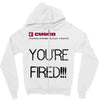 back to the future you are fired Zipper Hoodie