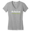 atheism Women's V-Neck T-Shirt